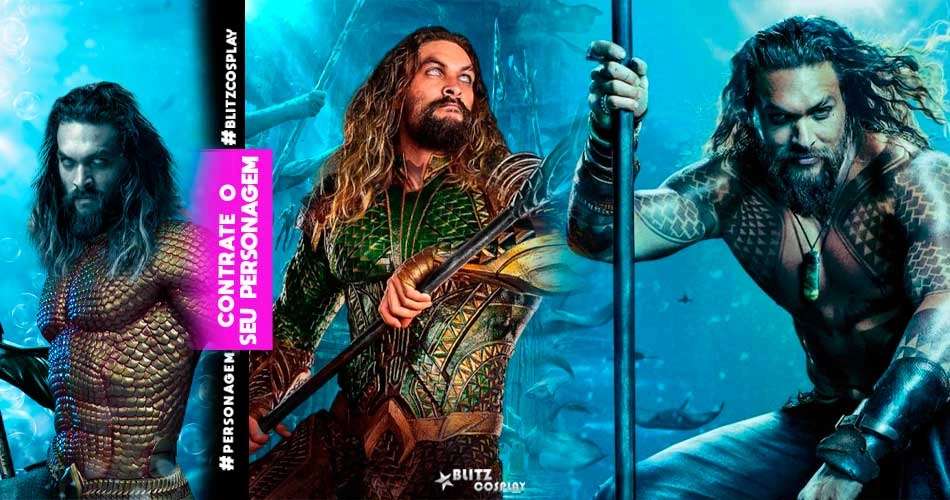 Contratar Aquaman para festas