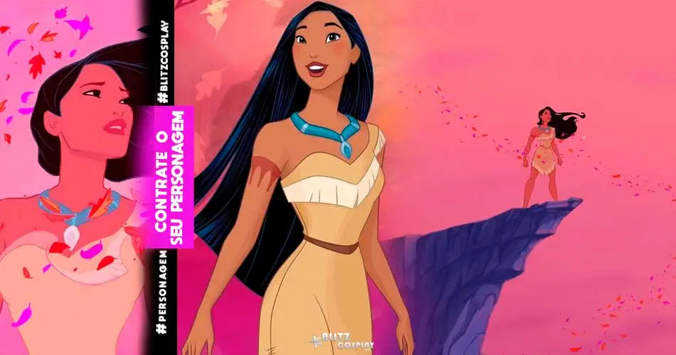 Contratar Pocahontas Personagem Vivo