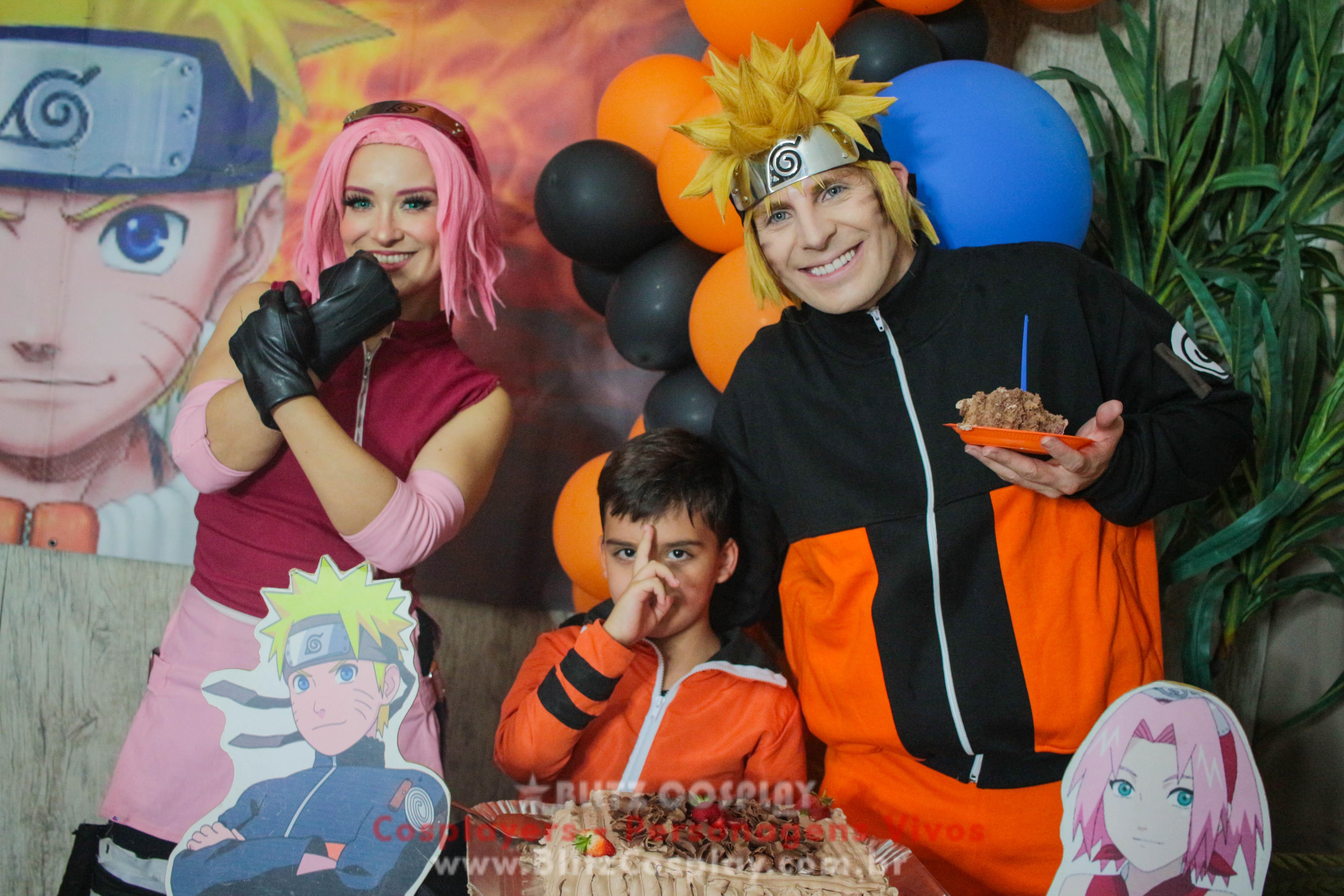 Personagem Vivo Naruto - Blitz Cosplay