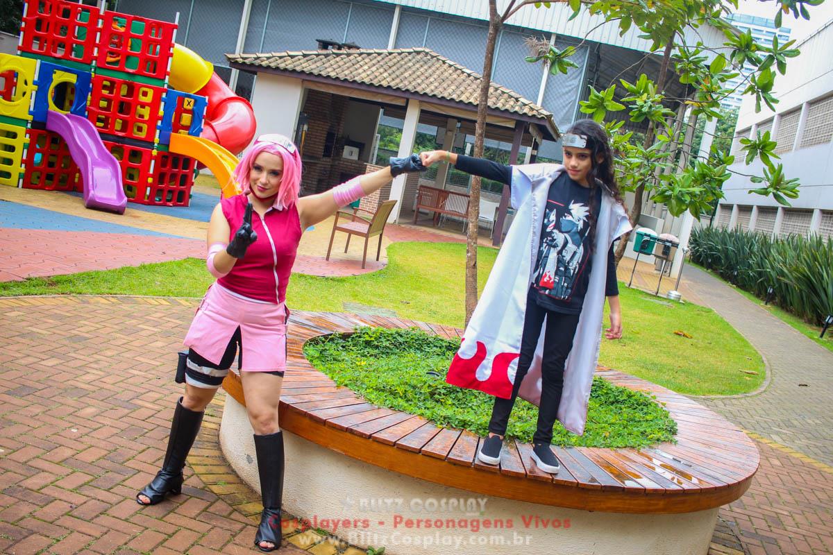 Personagem Vivo Naruto - Blitz Cosplay