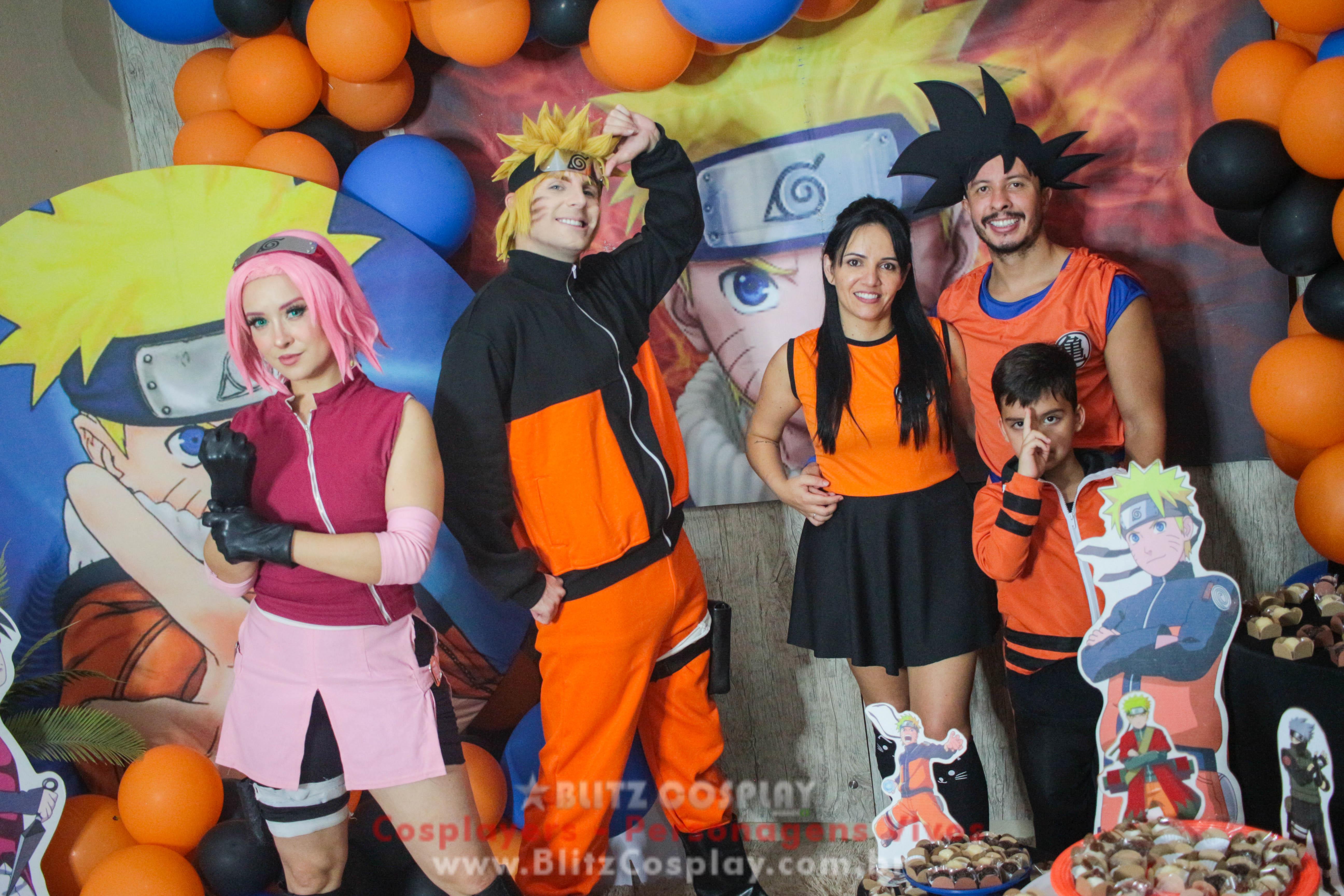 Personagem Vivo Naruto - Blitz Cosplay