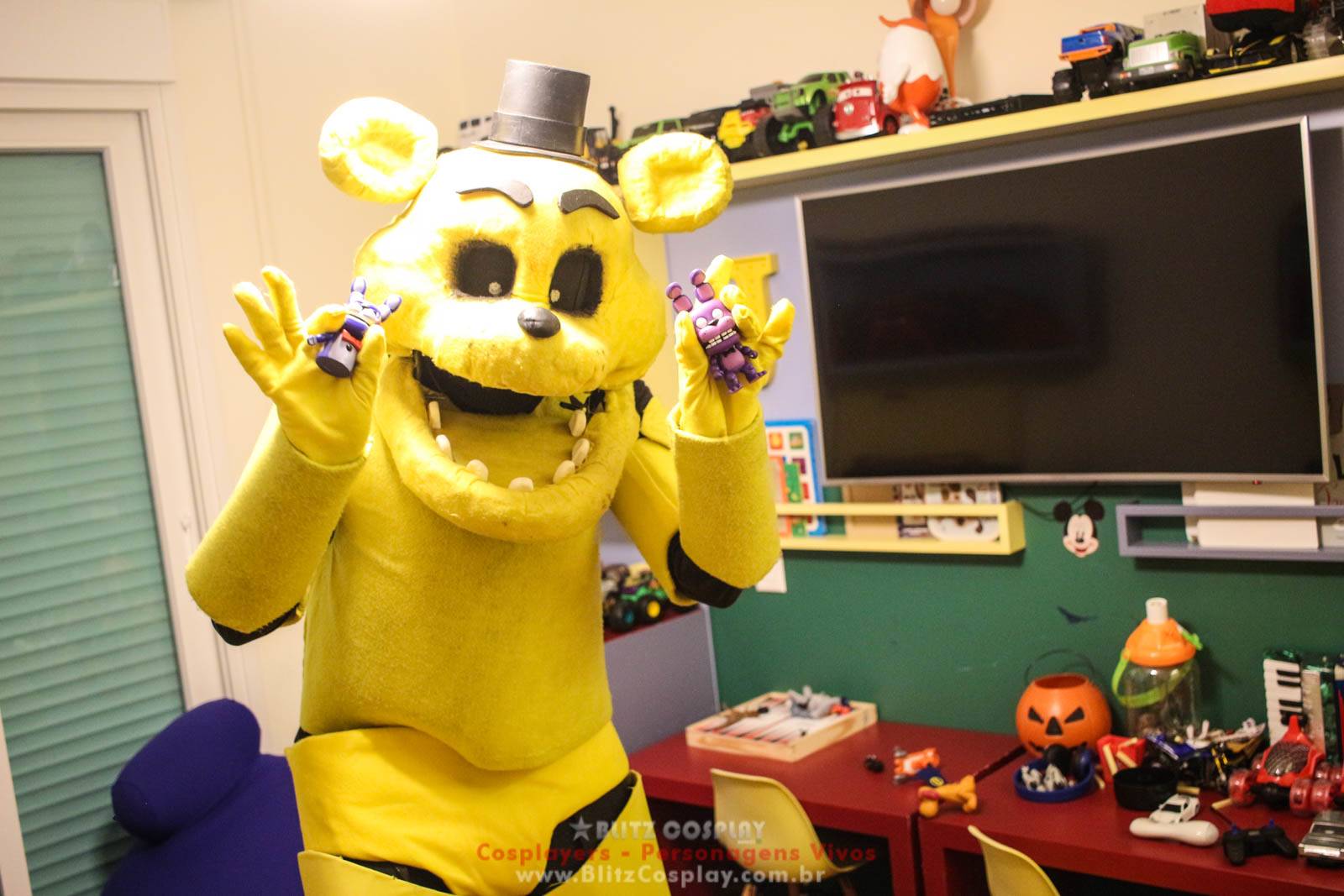 Contratar Animatronics personagem vivo para festas Blitz Cosplay