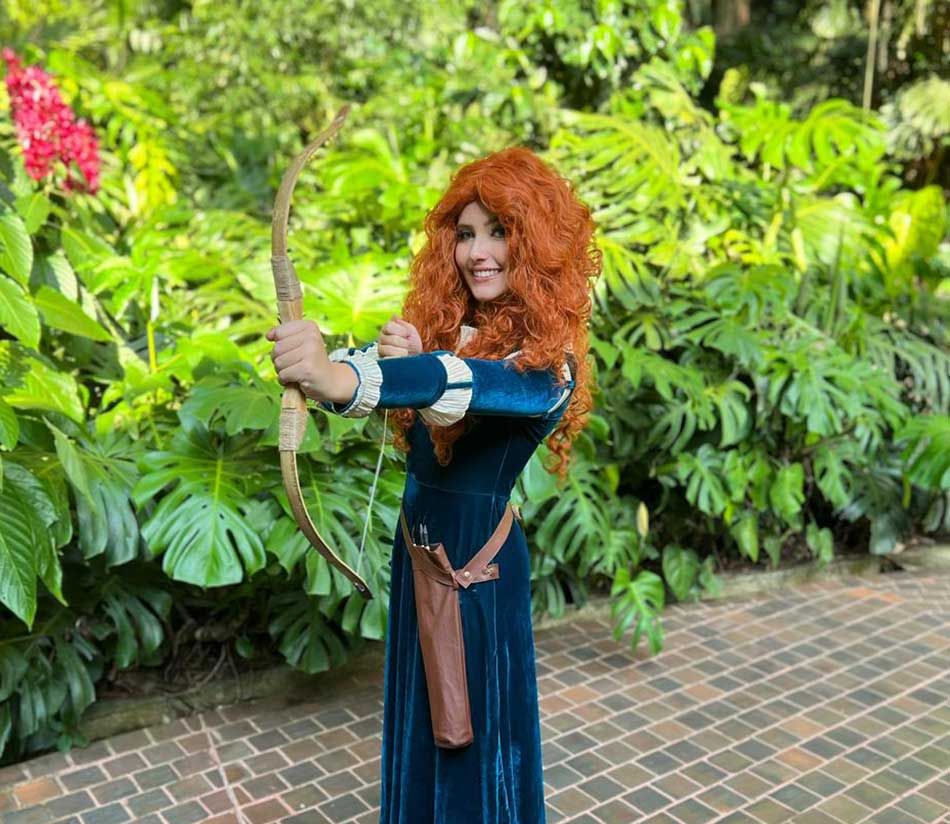 - Personagem Vivo Merida de Valente. - Blitz Cosplay